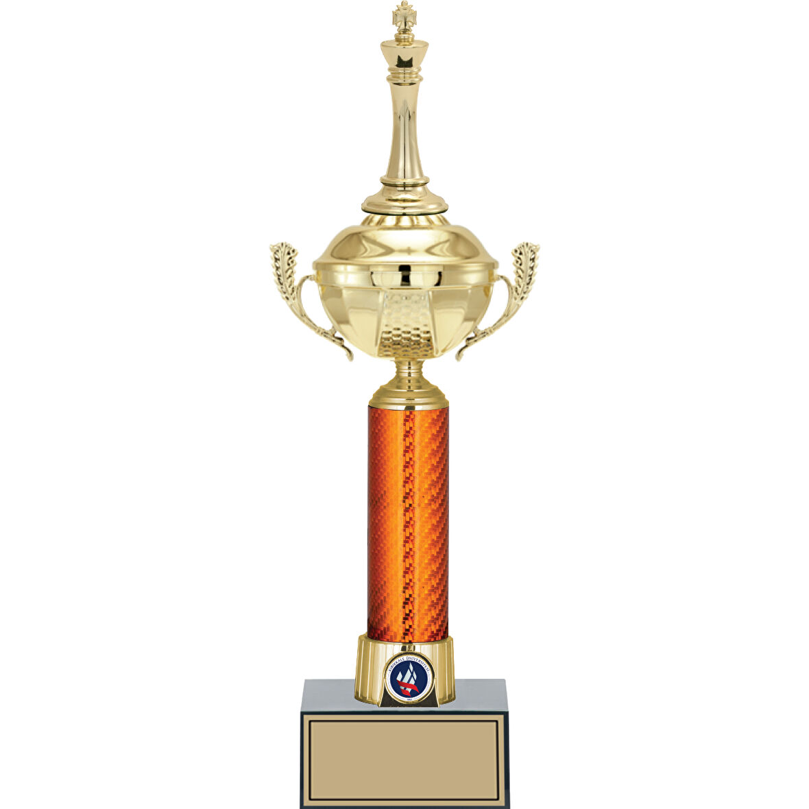 ODAK KUPA - Figürlü Kupalar - Satranç Figürlü Kupalar FG-056 A - 42 cm