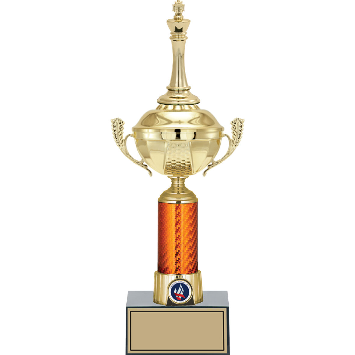 ODAK KUPA - Figürlü Kupalar - Satranç Figürlü Kupalar FG-056 C - 37 cm