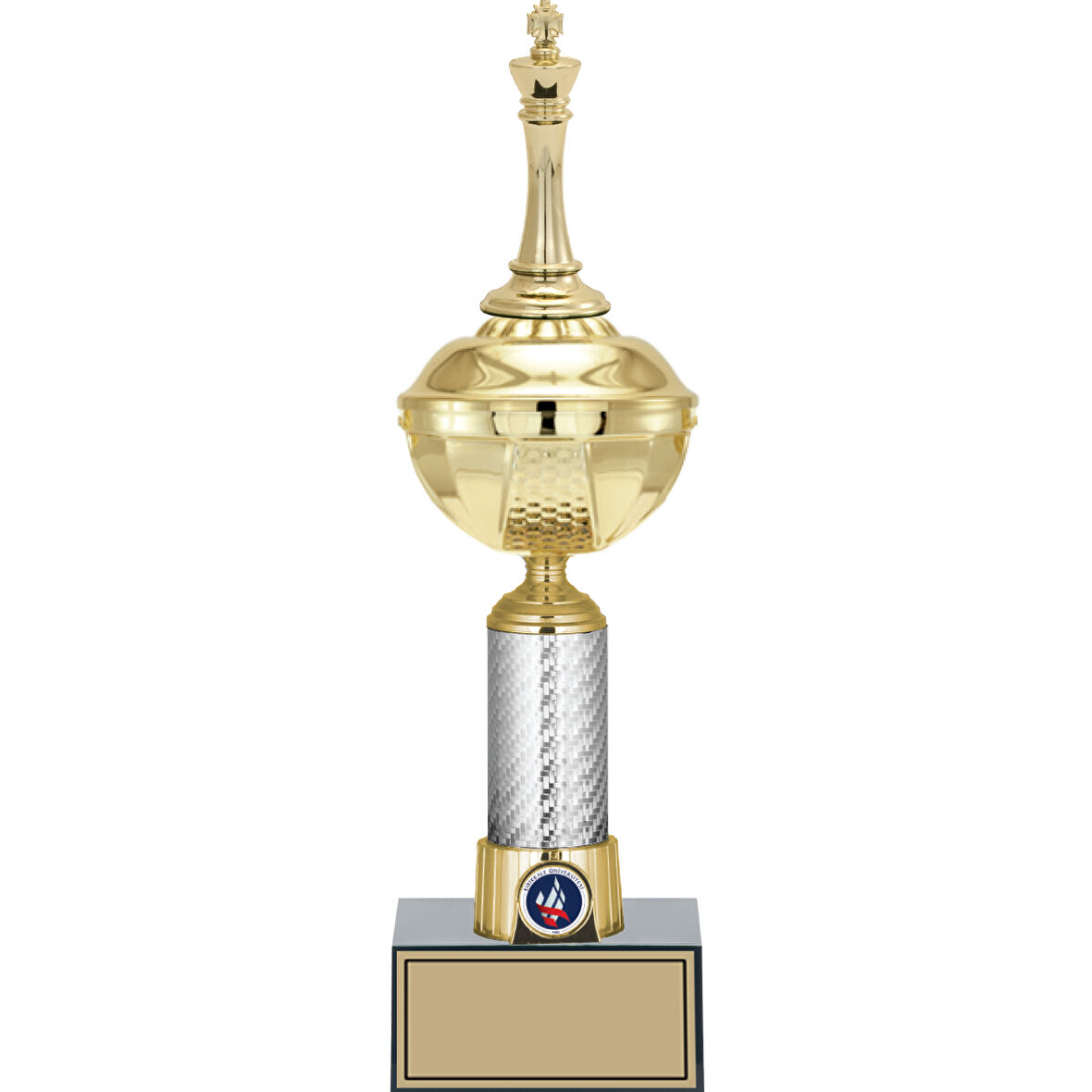 ODAK KUPA - Figürlü Kupalar - Satranç Figürlü Kupalar FG-057 C - 37 cm