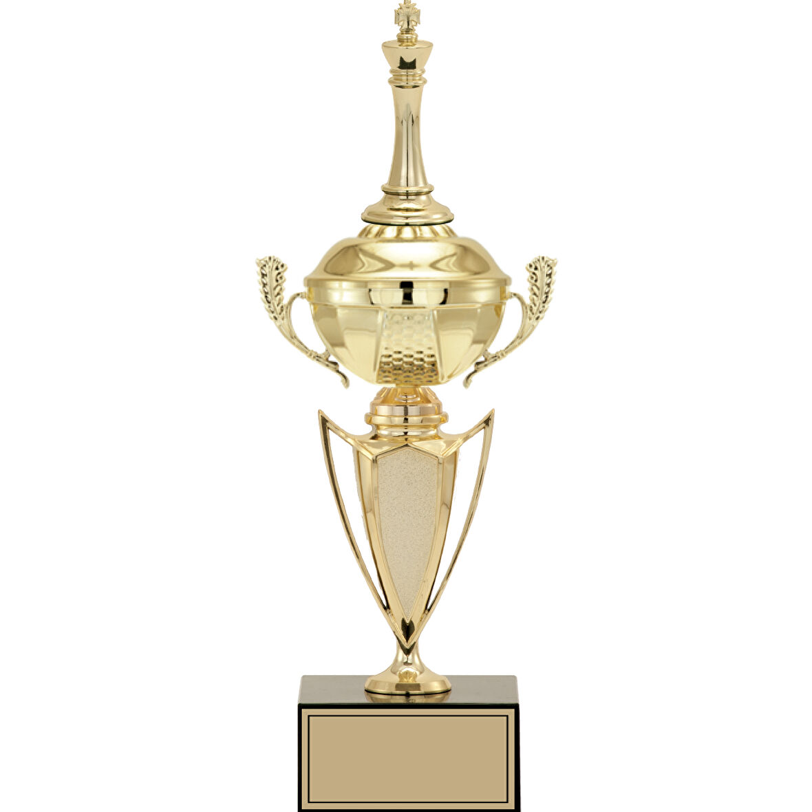 ODAK KUPA - Figürlü Kupalar - Satranç Figürlü Kupalar FG-068 C - 38 cm