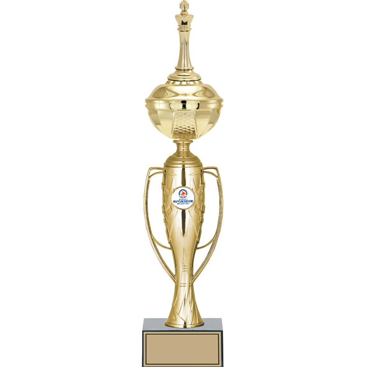 ODAK KUPA - Figürlü Kupalar - Satranç Figürlü Kupalar FG-071 C - 45 cm