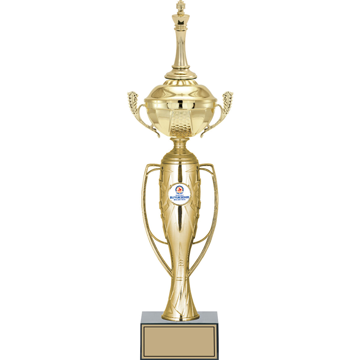 ODAK KUPA - Figürlü Kupalar - Satranç Figürlü Kupalar FG-072 C - 45 cm