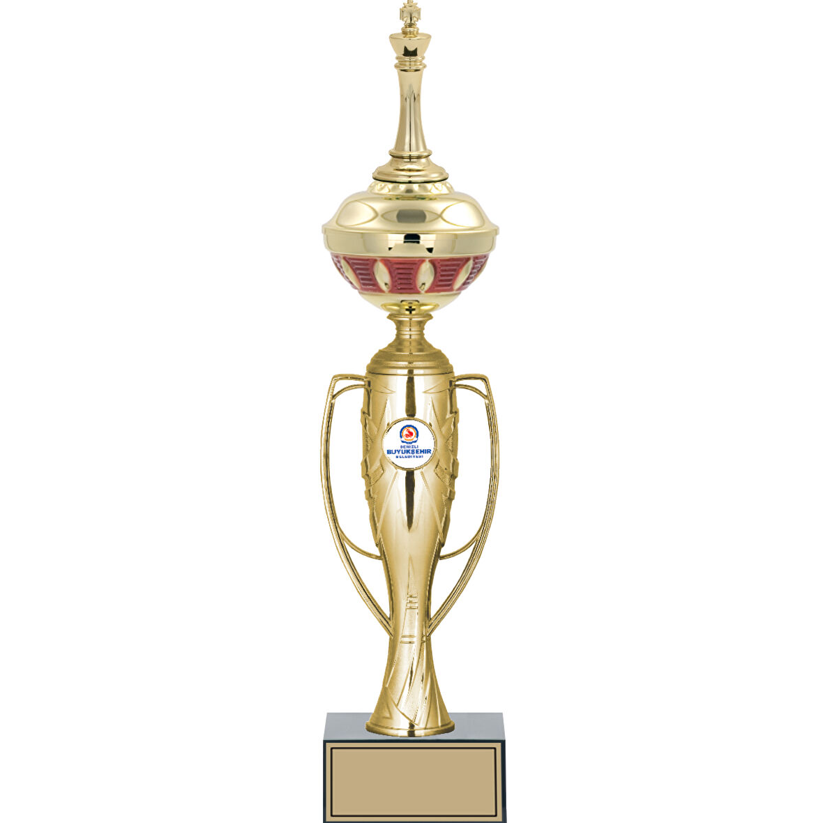 ODAK KUPA - Figürlü Kupalar - Satranç Figürlü Kupalar FG-073 C - 45 cm