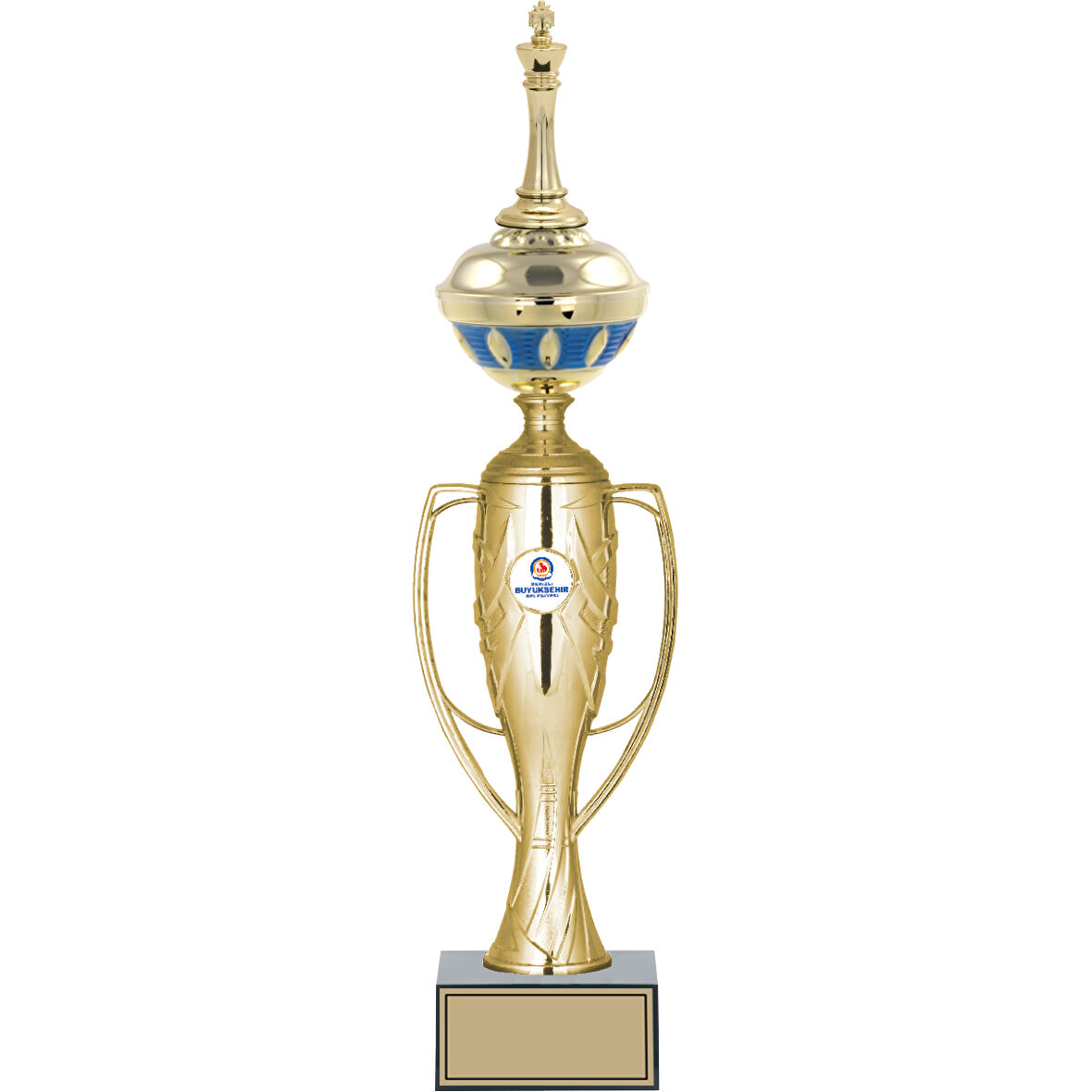 ODAK KUPA - Figürlü Kupalar - Satranç Figürlü Kupalar FG-074 B - 47 cm