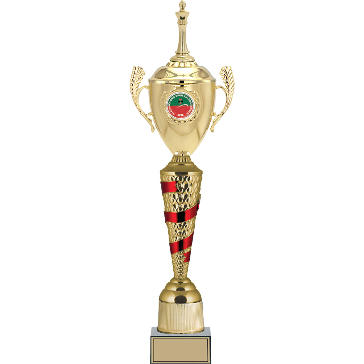 ODAK KUPA - Figürlü Kupalar - Satranç Figürlü Kupalar FG-084 A - 62 cm