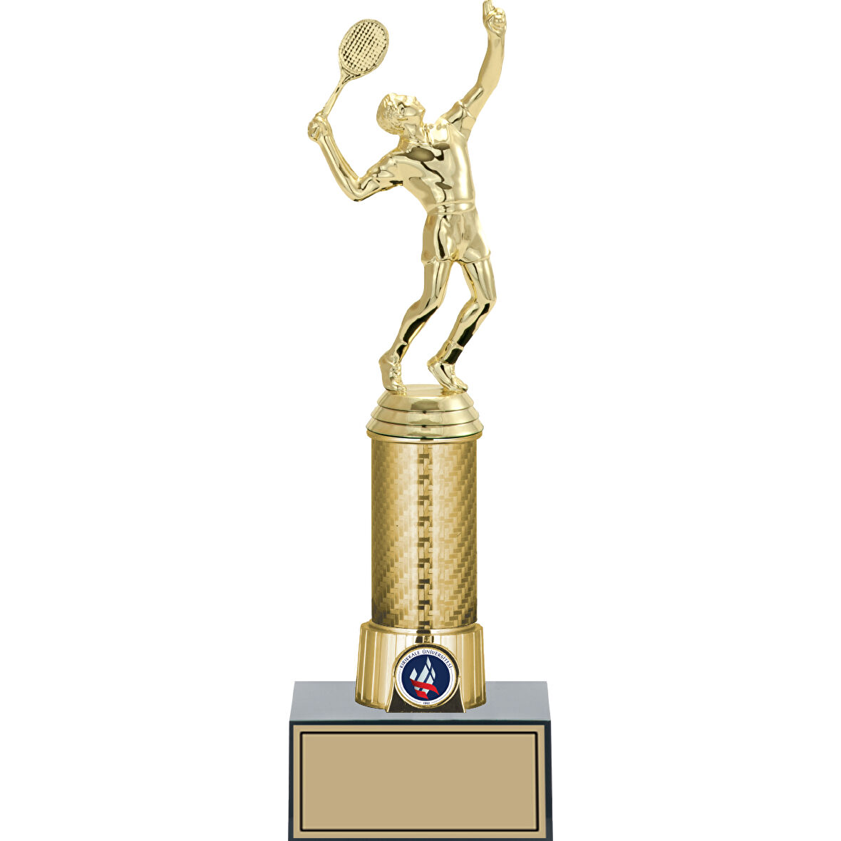 ODAK KUPA - Figürlü Kupalar - Tenis Erkek Figürlü Kupalar FG-008 C - 30 cm