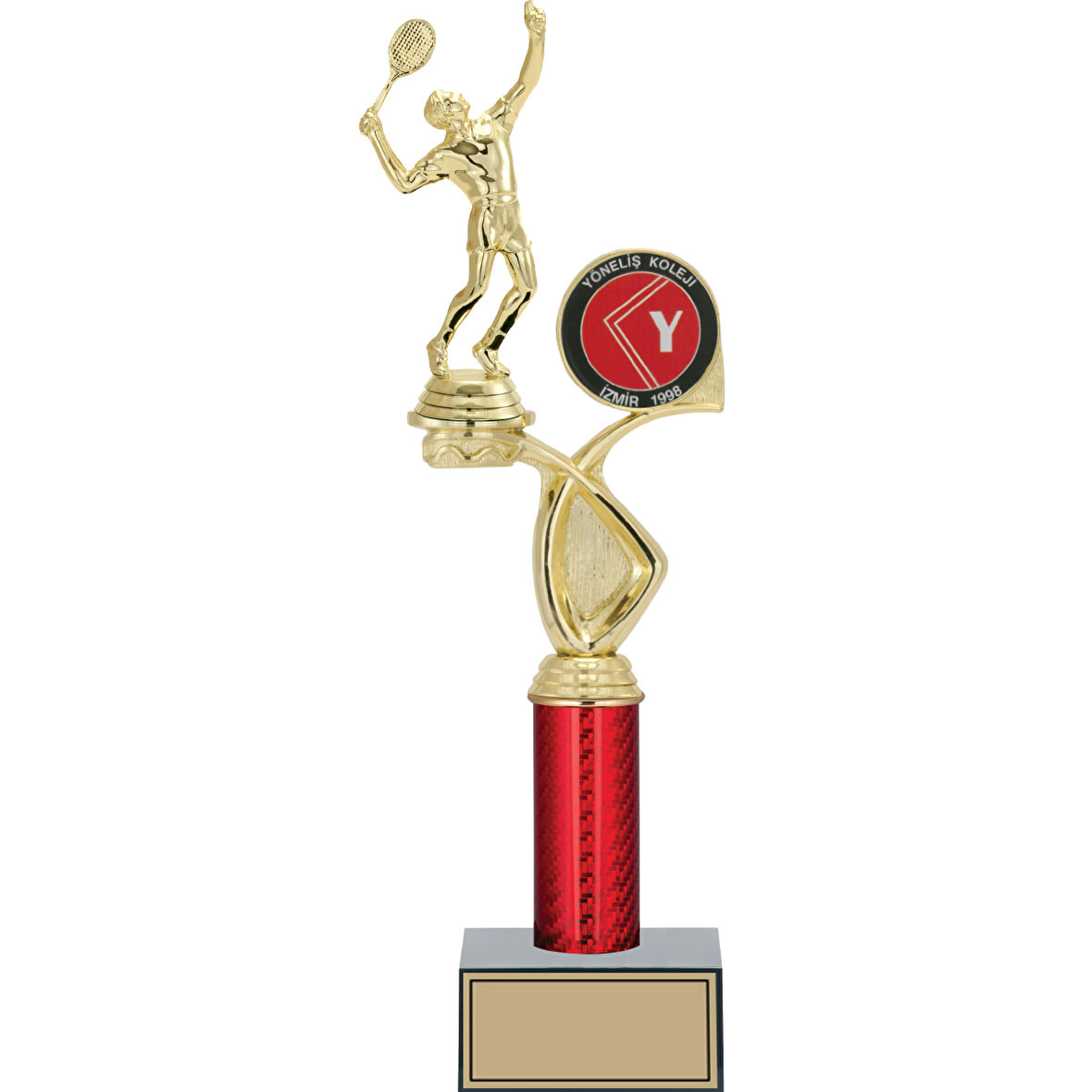 ODAK KUPA - Figürlü Kupalar - Tenis Erkek Figürlü Kupalar FG-016 B - 39 cm