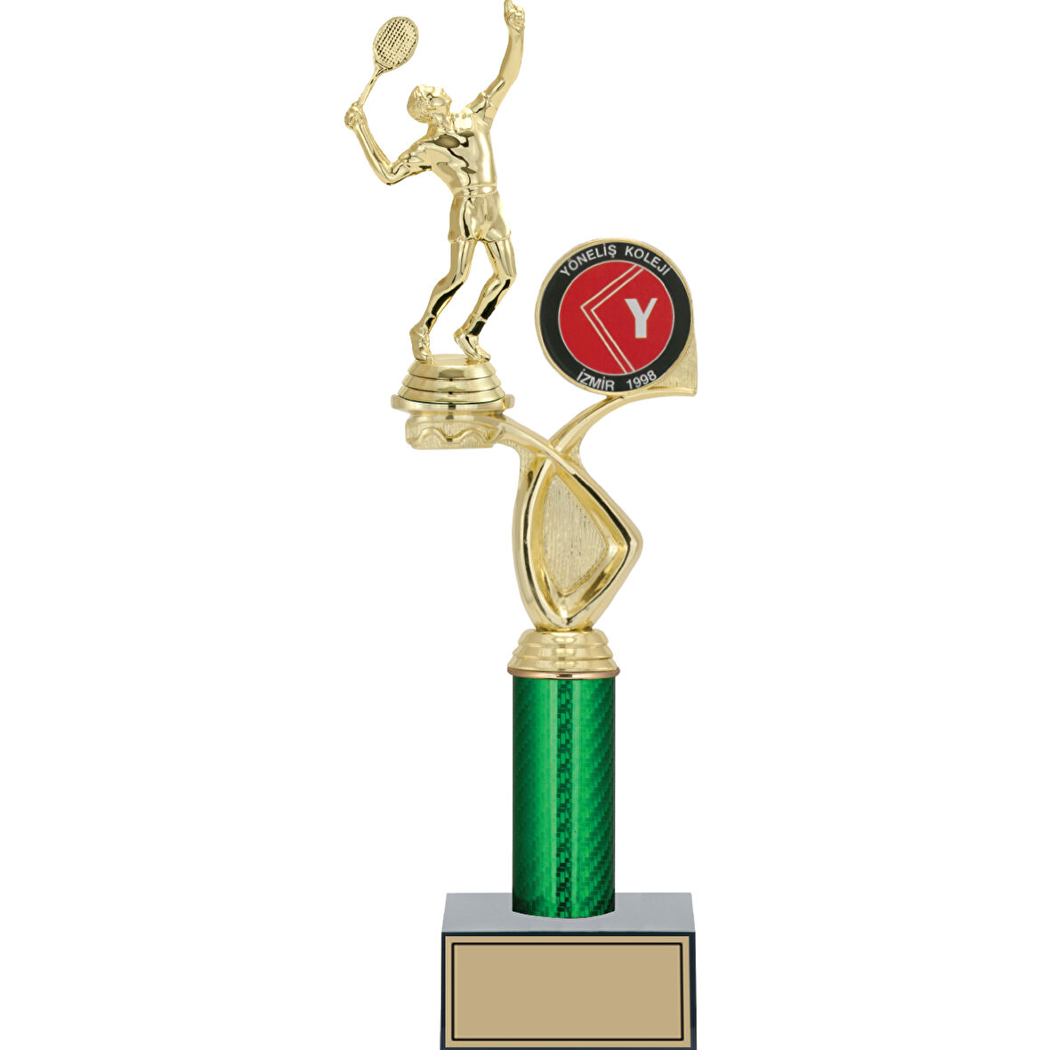 ODAK KUPA - Figürlü Kupalar - Tenis Erkek Figürlü Kupalar FG-018 B - 39 cm