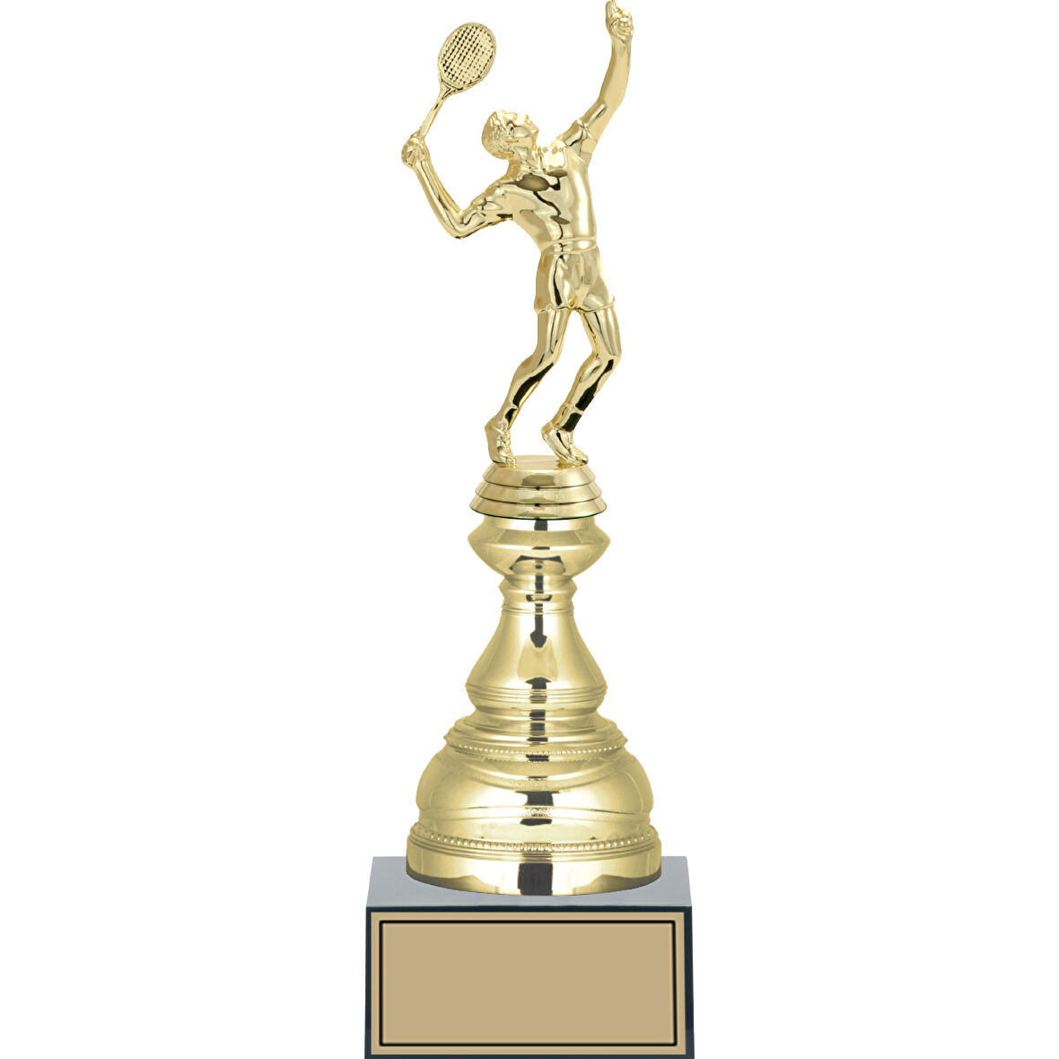 ODAK KUPA - Figürlü Kupalar - Tenis Erkek Figürlü Kupalar FG-023 B - 32 cm