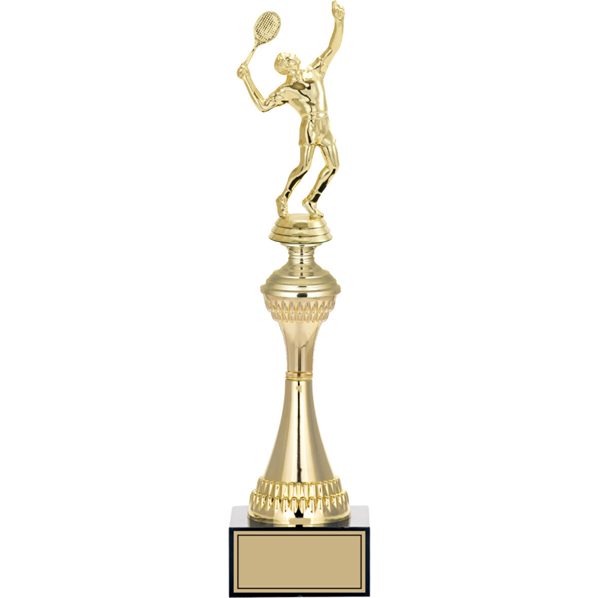 ODAK KUPA - Figürlü Kupalar - Tenis Erkek Figürlü Kupalar FG-029 A - 38 cm