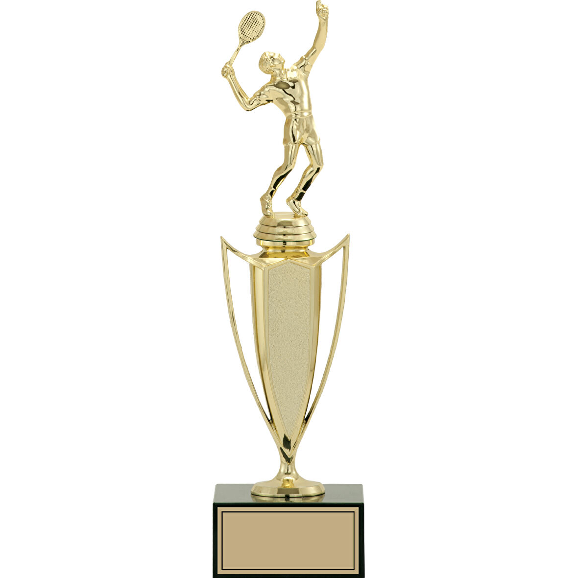 ODAK KUPA - Figürlü Kupalar - Tenis Erkek Figürlü Kupalar FG-039 A - 36 cm