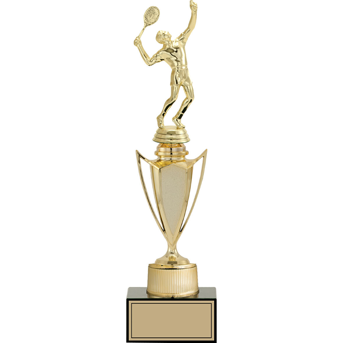 ODAK KUPA - Figürlü Kupalar - Tenis Erkek Figürlü Kupalar FG-040 C - 35 cm