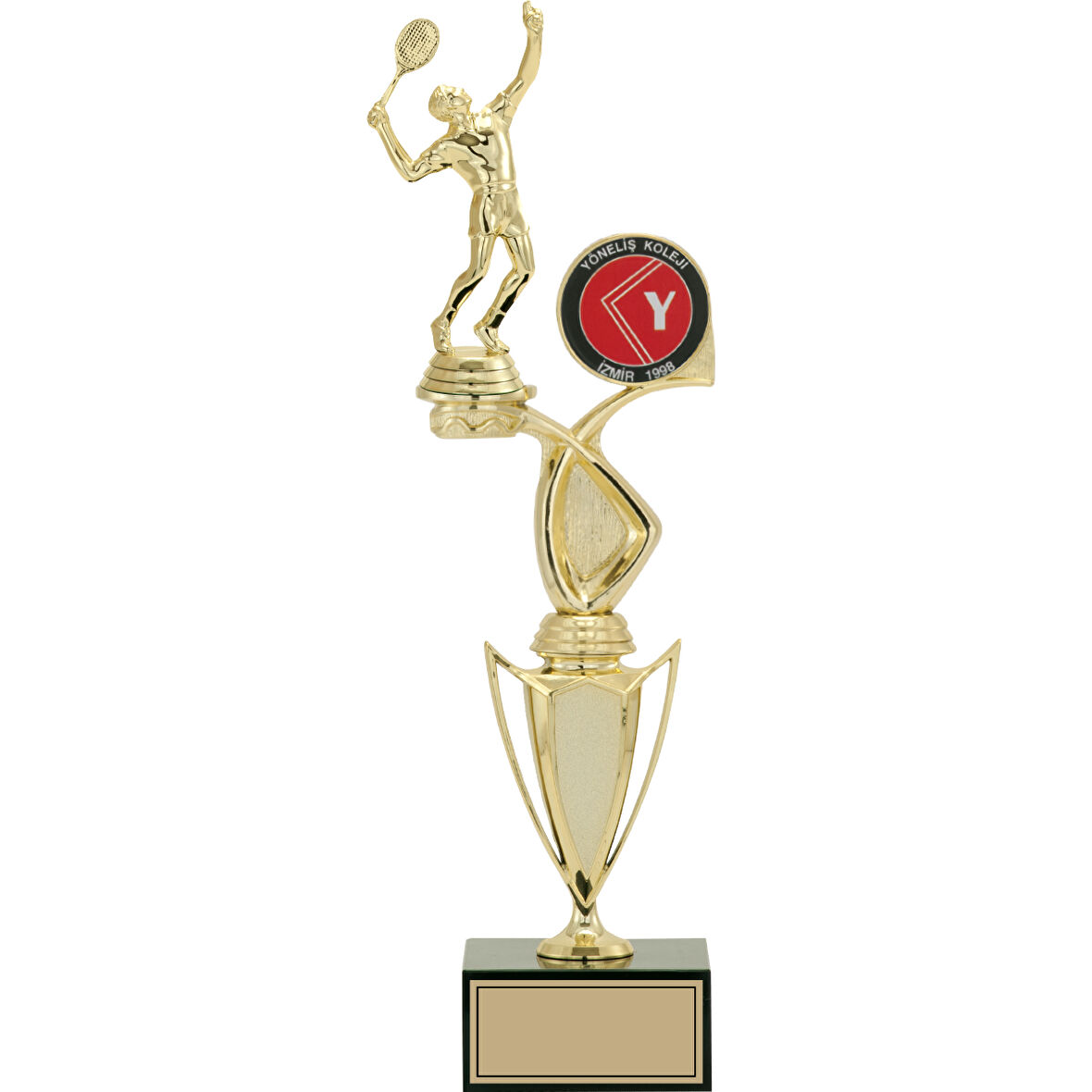 ODAK KUPA - Figürlü Kupalar - Tenis Erkek Figürlü Kupalar FG-043 C - 41 cm