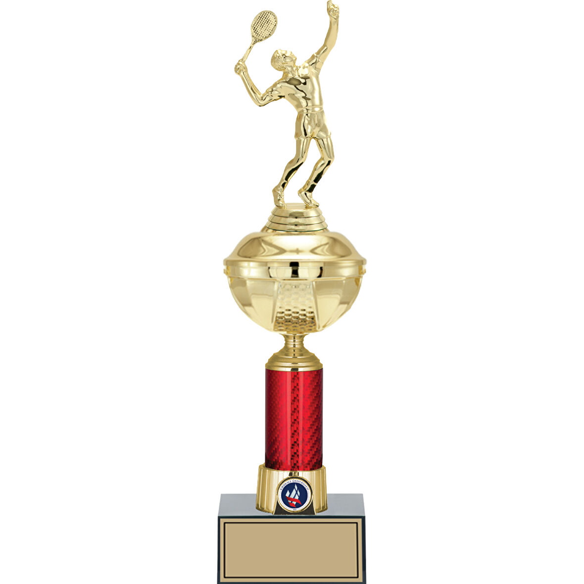 ODAK KUPA - Figürlü Kupalar - Tenis Erkek Figürlü Kupalar FG-053 C - 42 cm