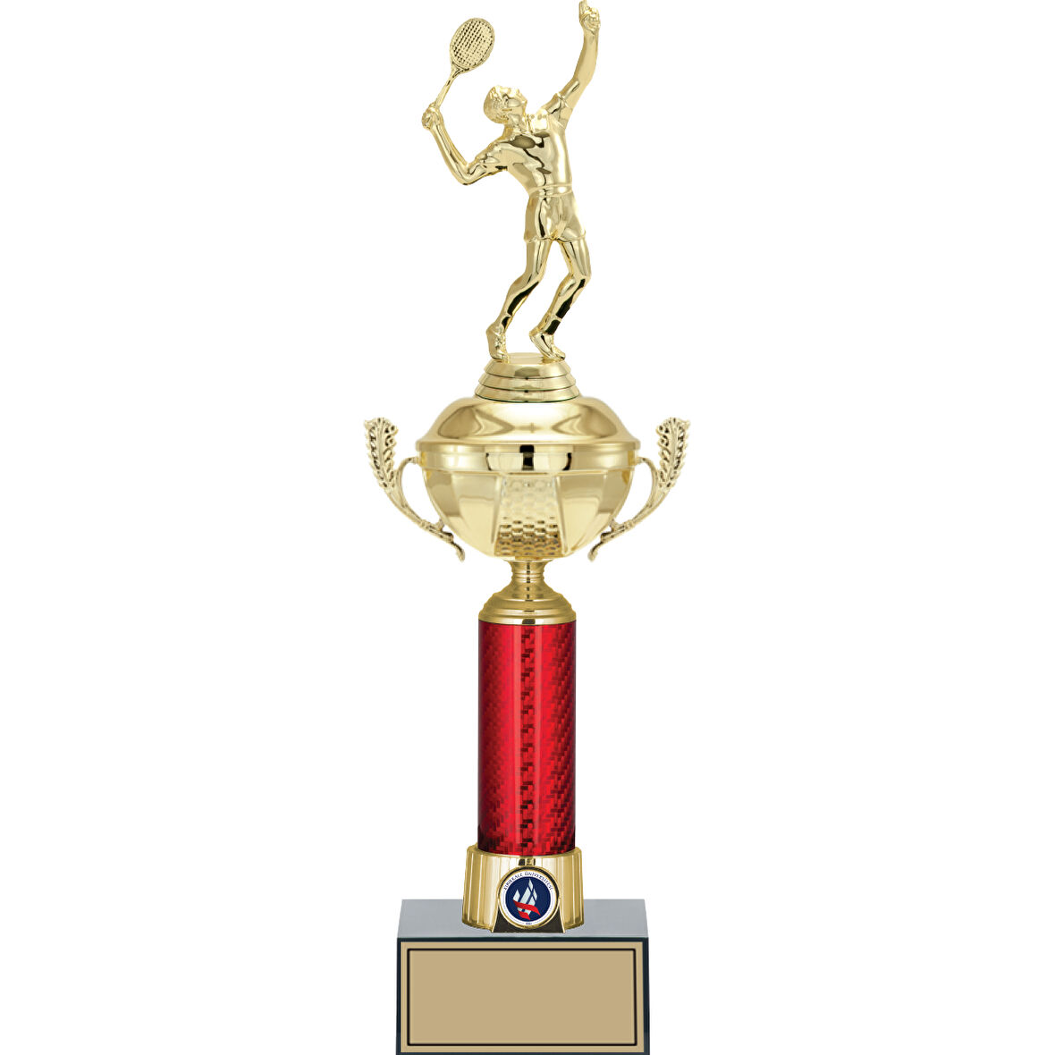 ODAK KUPA - Figürlü Kupalar - Tenis Erkek Figürlü Kupalar FG-054 B - 45 cm