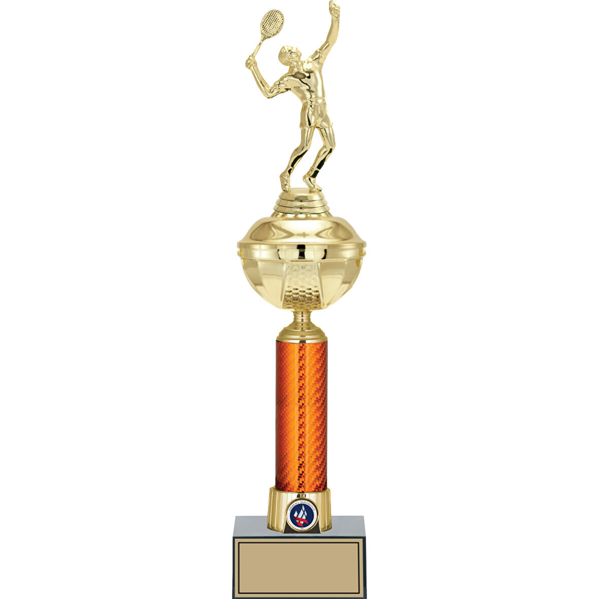 ODAK KUPA - Figürlü Kupalar - Tenis Erkek Figürlü Kupalar FG-055 A - 47 cm