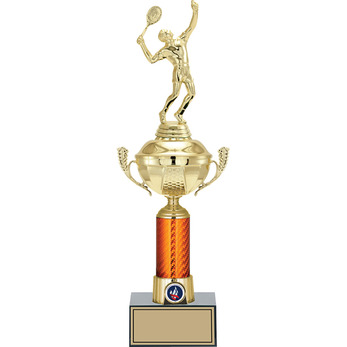 ODAK KUPA - Figürlü Kupalar - Tenis Erkek Figürlü Kupalar FG-056 C - 42 cm