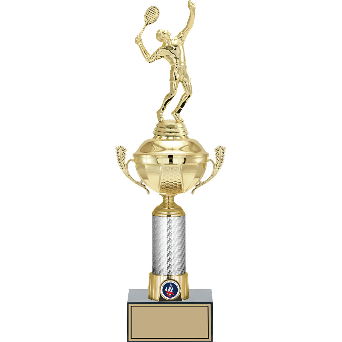 ODAK KUPA - Figürlü Kupalar - Tenis Erkek Figürlü Kupalar FG-058 C - 42 cm