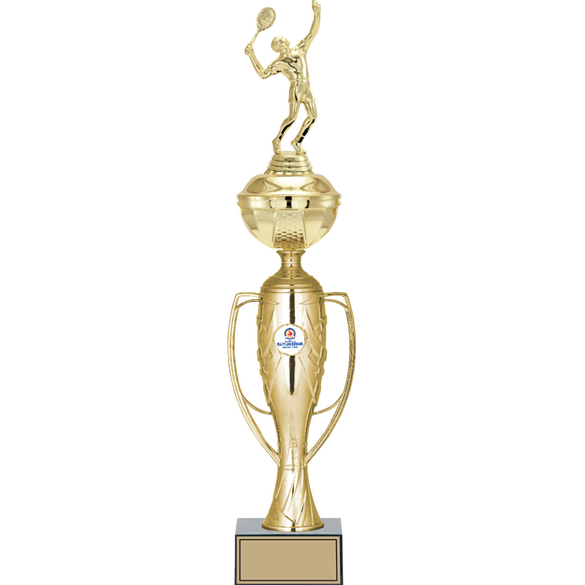 ODAK KUPA - Figürlü Kupalar - Tenis Erkek Figürlü Kupalar FG-071 B - 51 cm