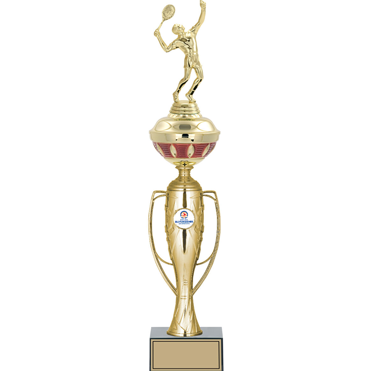 ODAK KUPA - Figürlü Kupalar - Tenis Erkek Figürlü Kupalar FG-073 C - 49 cm