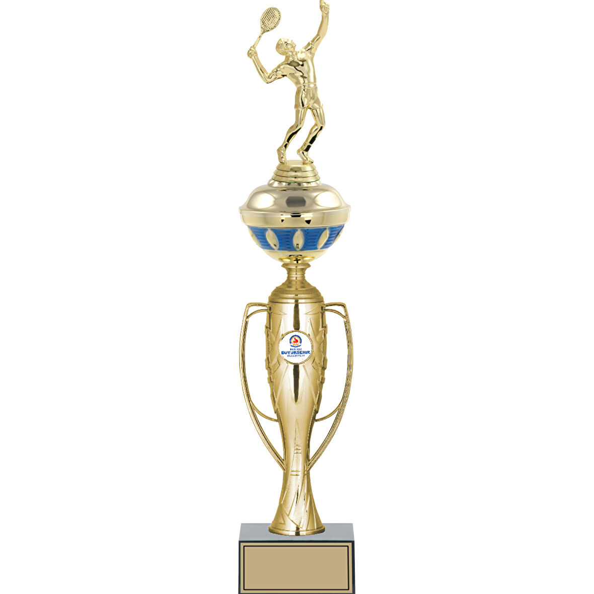 ODAK KUPA - Figürlü Kupalar - Tenis Erkek Figürlü Kupalar FG-074 C - 49 cm