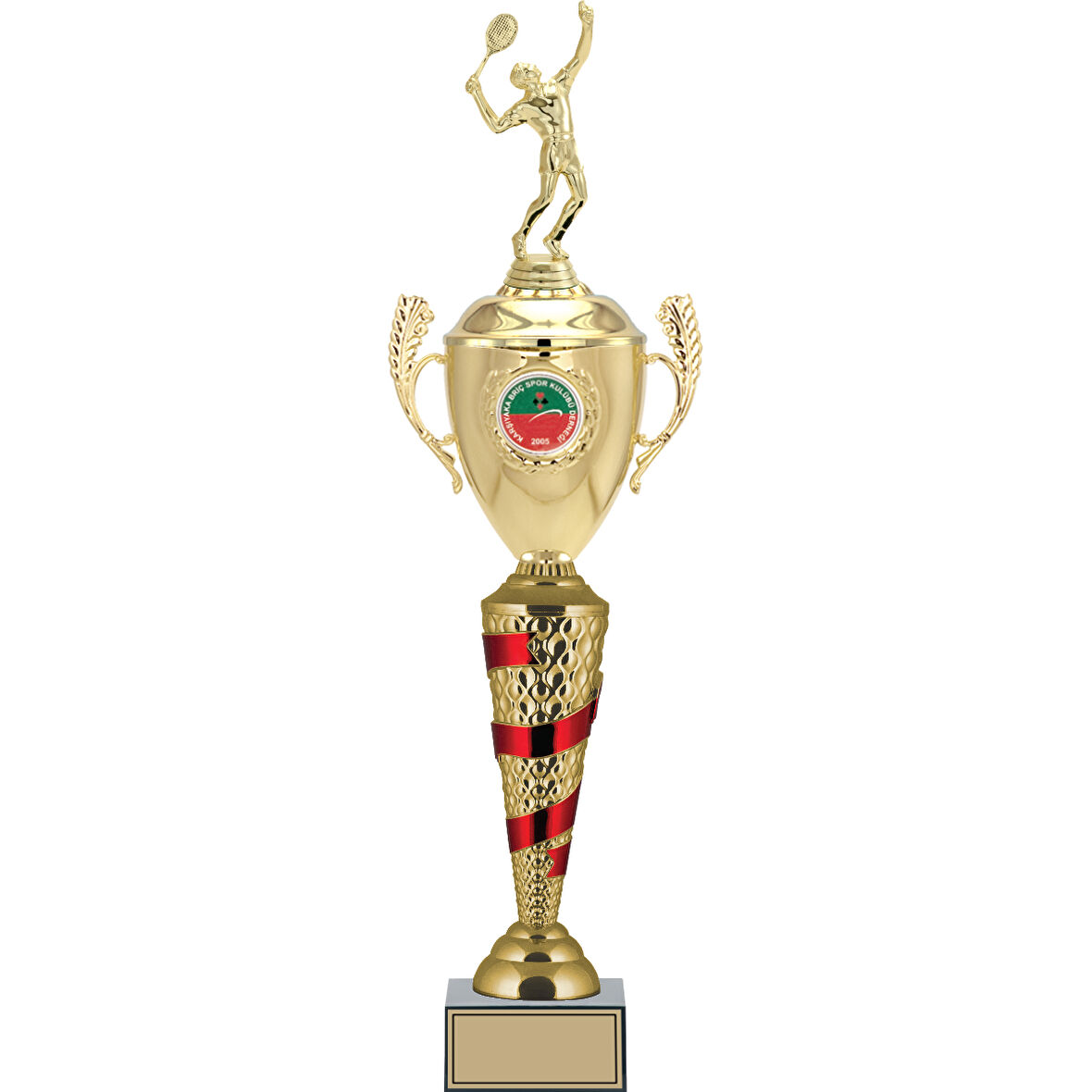 ODAK KUPA - Figürlü Kupalar - Tenis Erkek Figürlü Kupalar FG-082 A - 62 cm