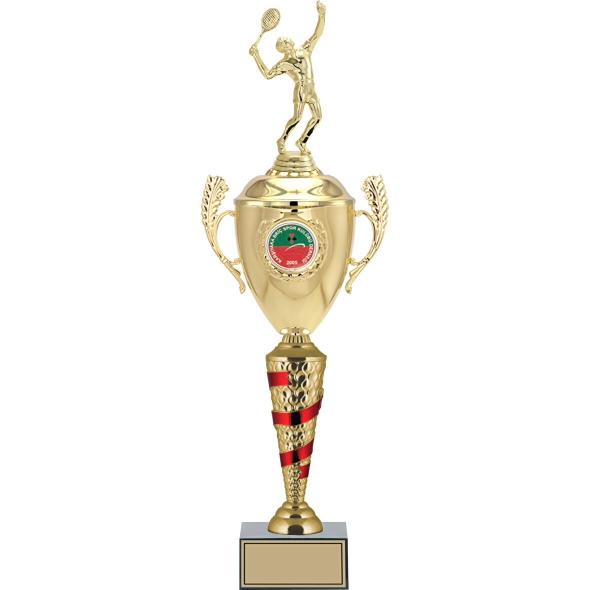 ODAK KUPA - Figürlü Kupalar - Tenis Erkek Figürlü Kupalar FG-082 C - 57 cm