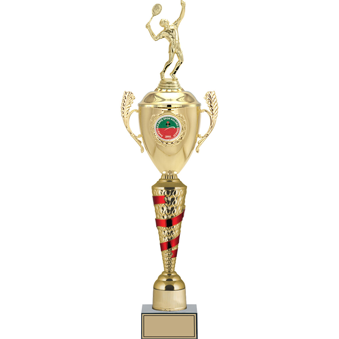 ODAK KUPA - Figürlü Kupalar - Tenis Erkek Figürlü Kupalar FG-084 B - 64 cm