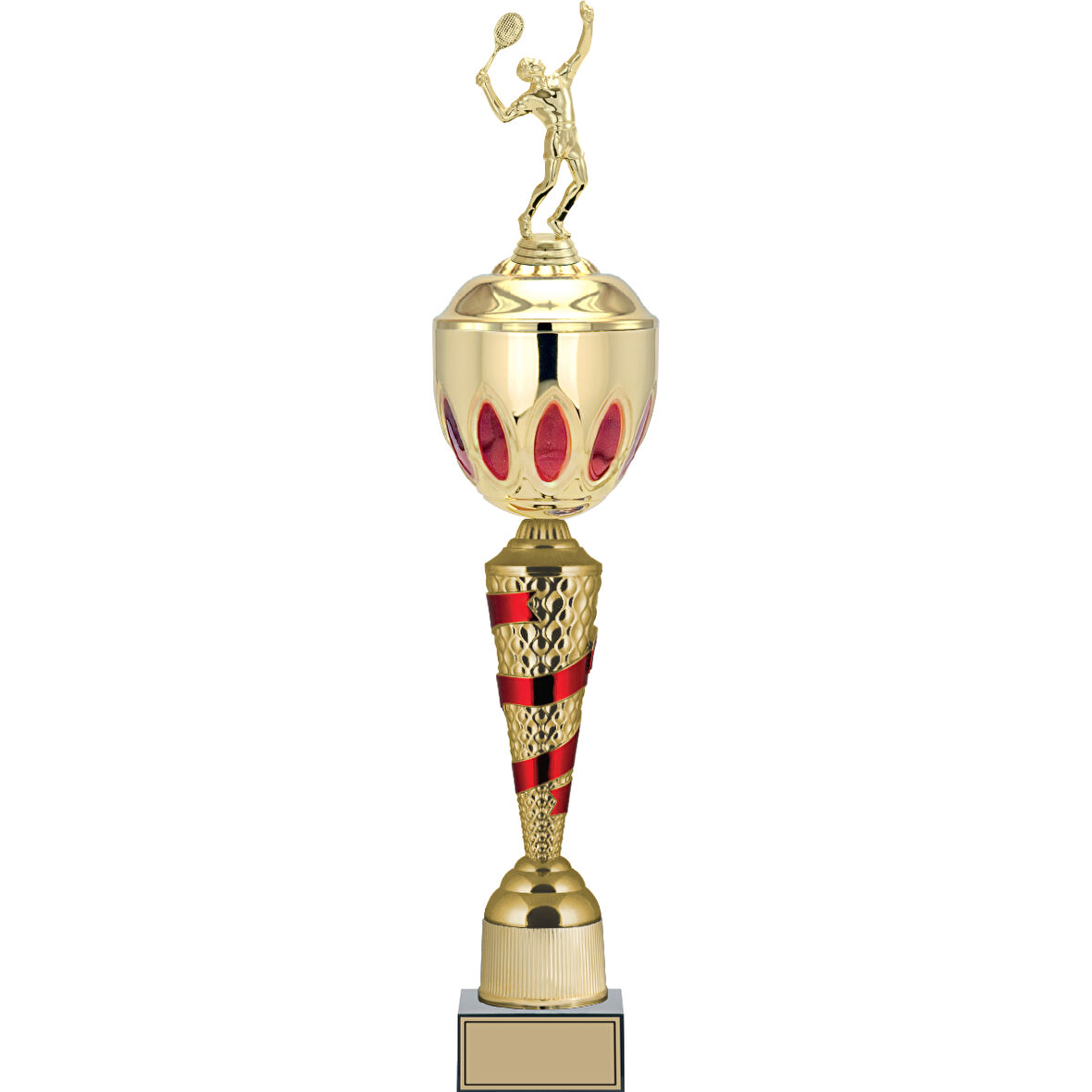 ODAK KUPA - Figürlü Kupalar - Tenis Erkek Figürlü Kupalar FG-086 A - 66 cm