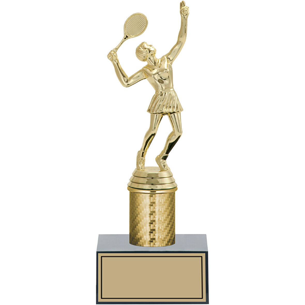 ODAK KUPA - Figürlü Kupalar - Tenis Kadın Figürlü Kupalar FG-001 A - 24 cm