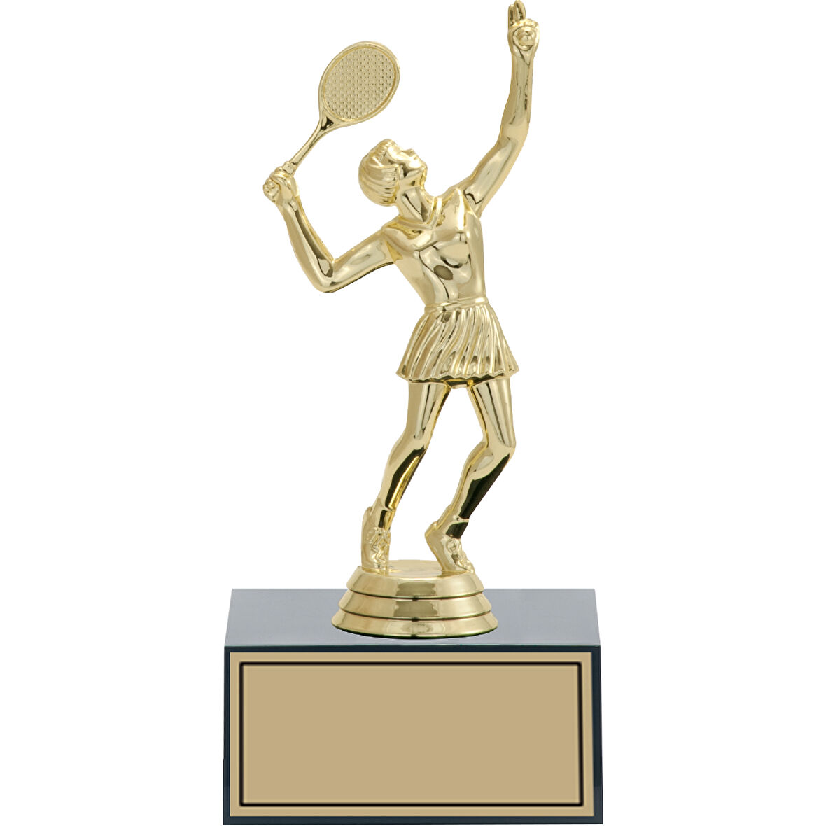 ODAK KUPA - Figürlü Kupalar - Tenis Kadın Figürlü Kupalar FG-001 C - 19 cm