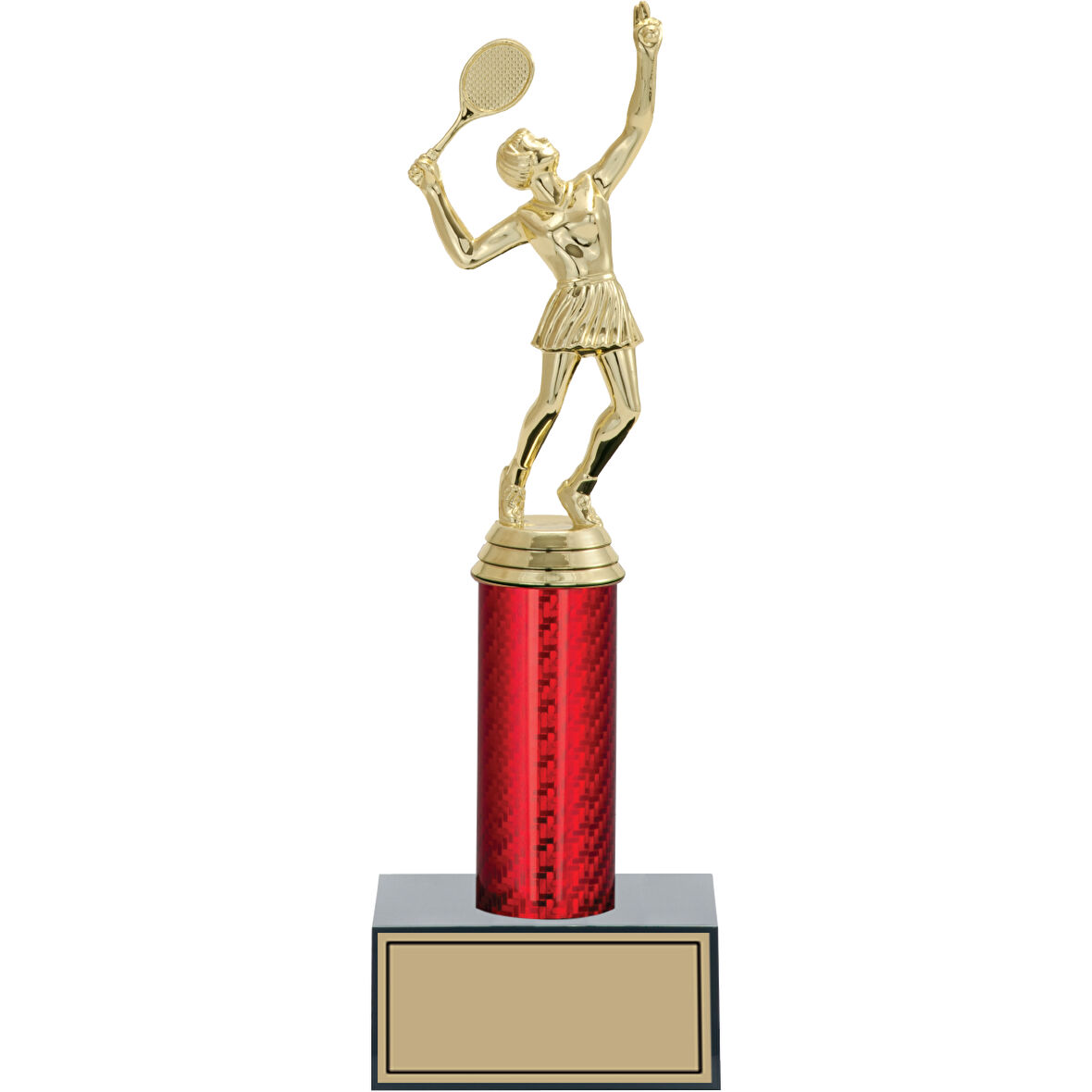 ODAK KUPA - Figürlü Kupalar - Tenis Kadın Figürlü Kupalar FG-004 A - 29 cm