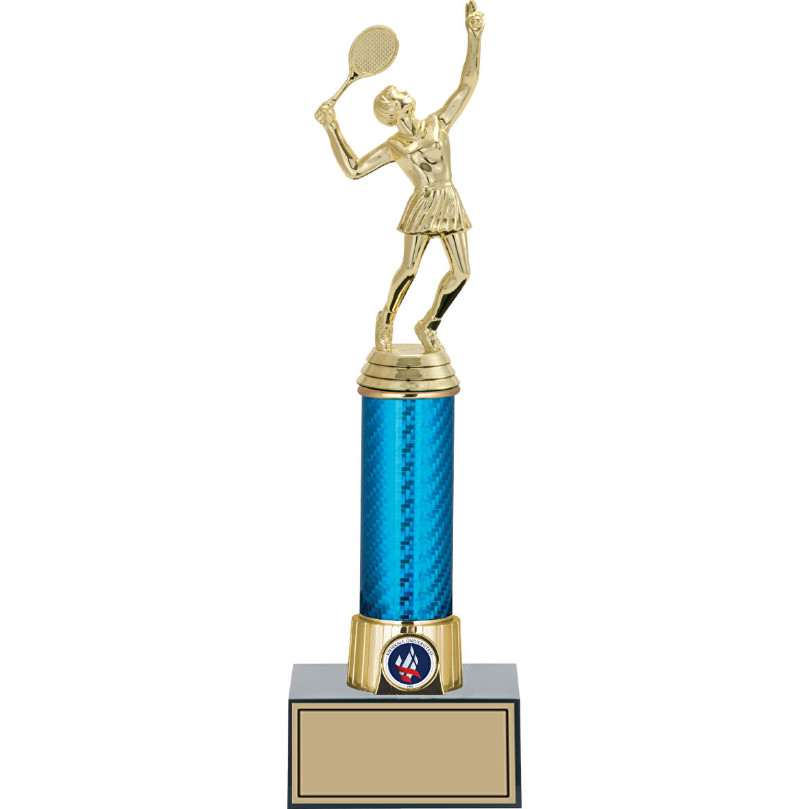 ODAK KUPA - Figürlü Kupalar - Tenis Kadın Figürlü Kupalar FG-005 A - 33 cm