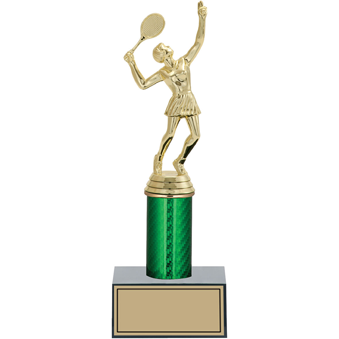 ODAK KUPA - Figürlü Kupalar - Tenis Kadın Figürlü Kupalar FG-006 C - 27 cm