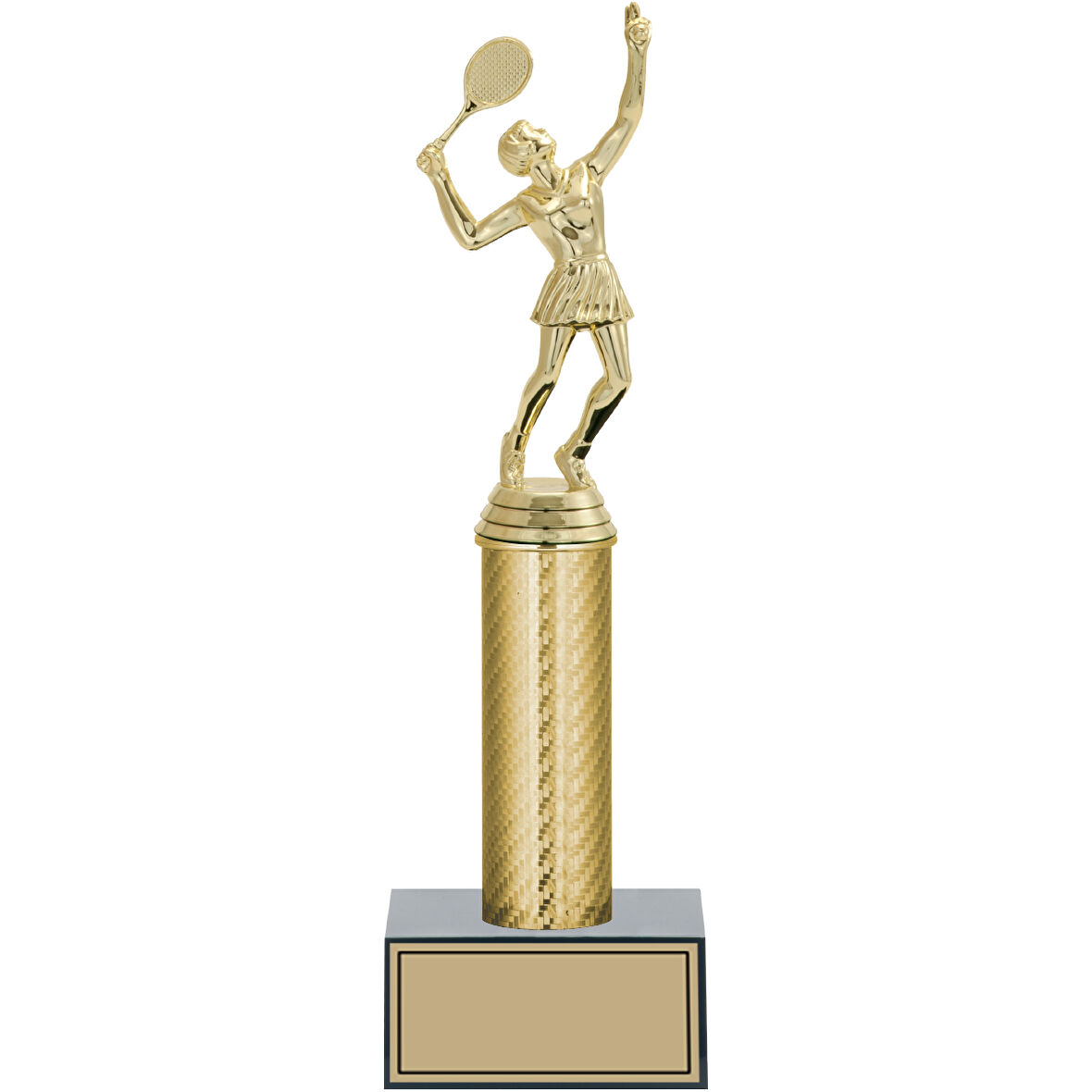 ODAK KUPA - Figürlü Kupalar - Tenis Kadın Figürlü Kupalar FG-007 A - 32 cm