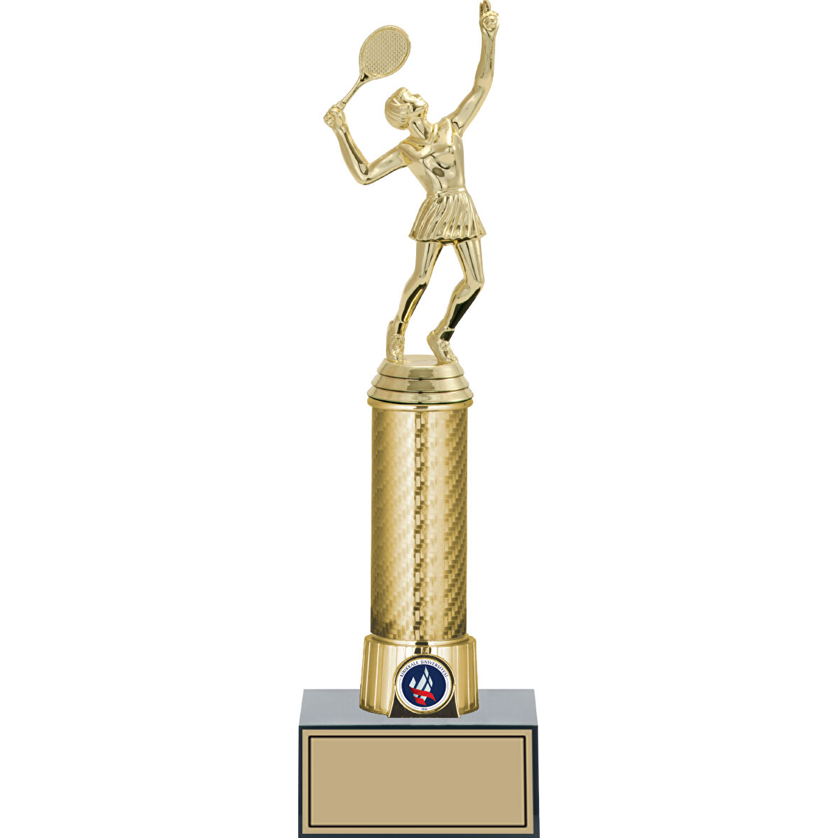 ODAK KUPA - Figürlü Kupalar - Tenis Kadın Figürlü Kupalar FG-008 B - 33 cm