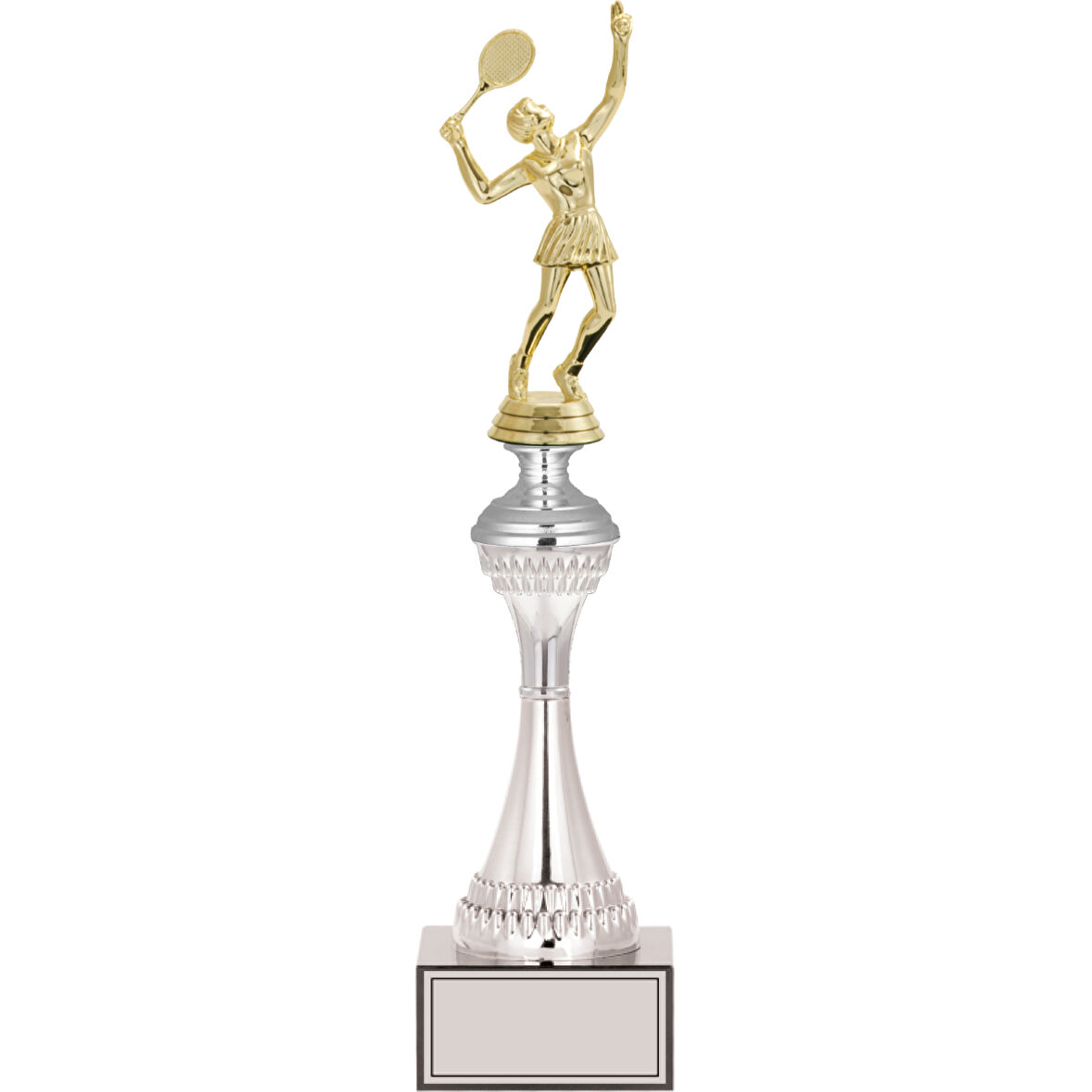 ODAK KUPA - Figürlü Kupalar - Tenis Kadın Figürlü Kupalar FG-030 A - 38 cm