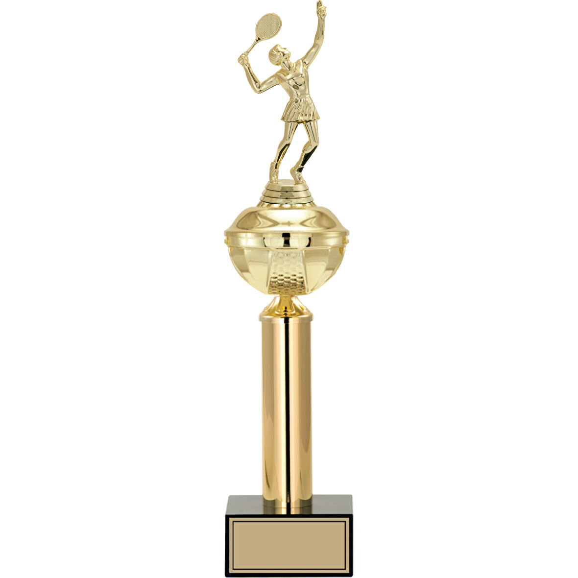 ODAK KUPA - Figürlü Kupalar - Tenis Kadın Figürlü Kupalar FG-047 A - 45 cm