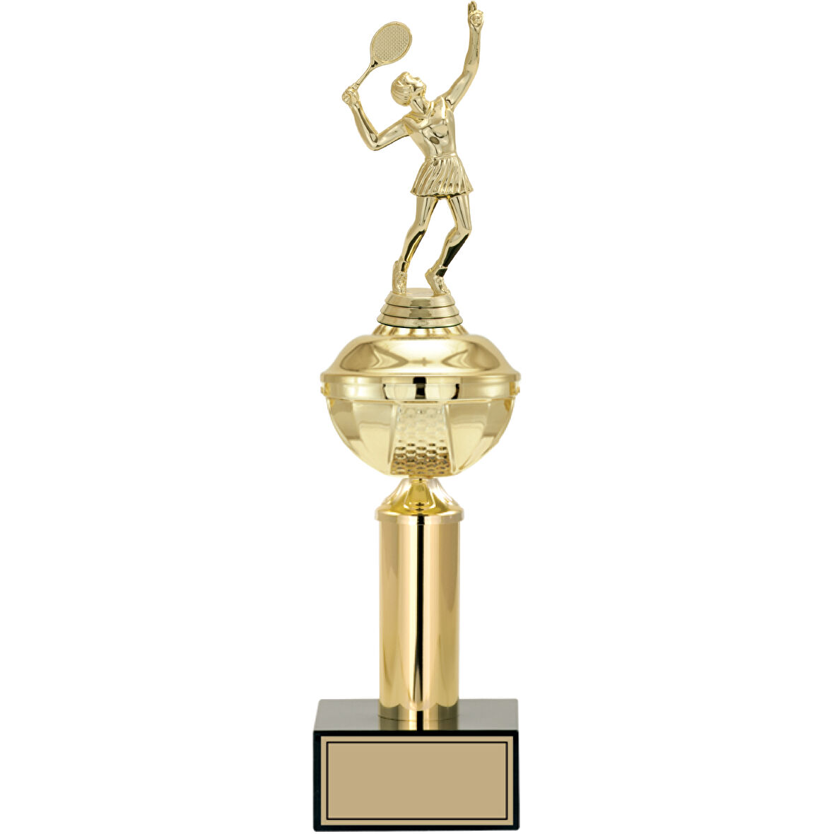ODAK KUPA - Figürlü Kupalar - Tenis Kadın Figürlü Kupalar FG-047 C - 40 cm