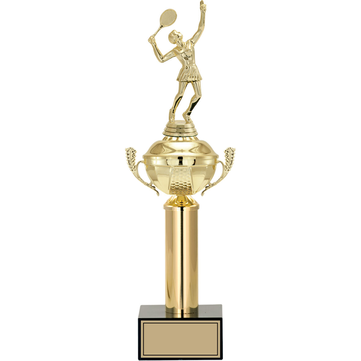 ODAK KUPA - Figürlü Kupalar - Tenis Kadın Figürlü Kupalar FG-048 B - 43 cm