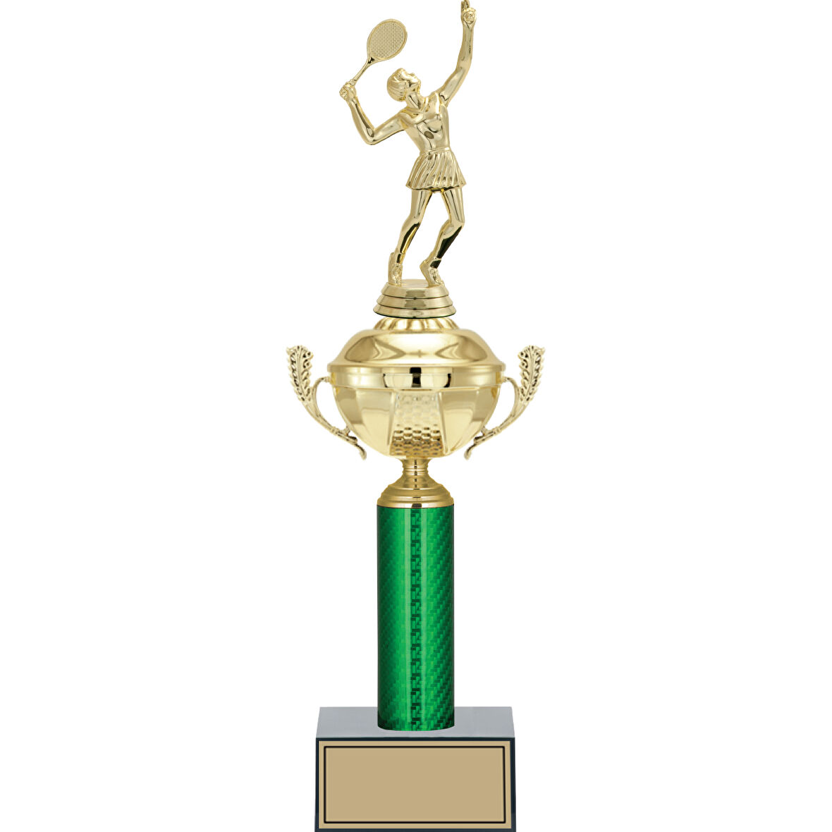 ODAK KUPA - Figürlü Kupalar - Tenis Kadın Figürlü Kupalar FG-050 A - 43 cm