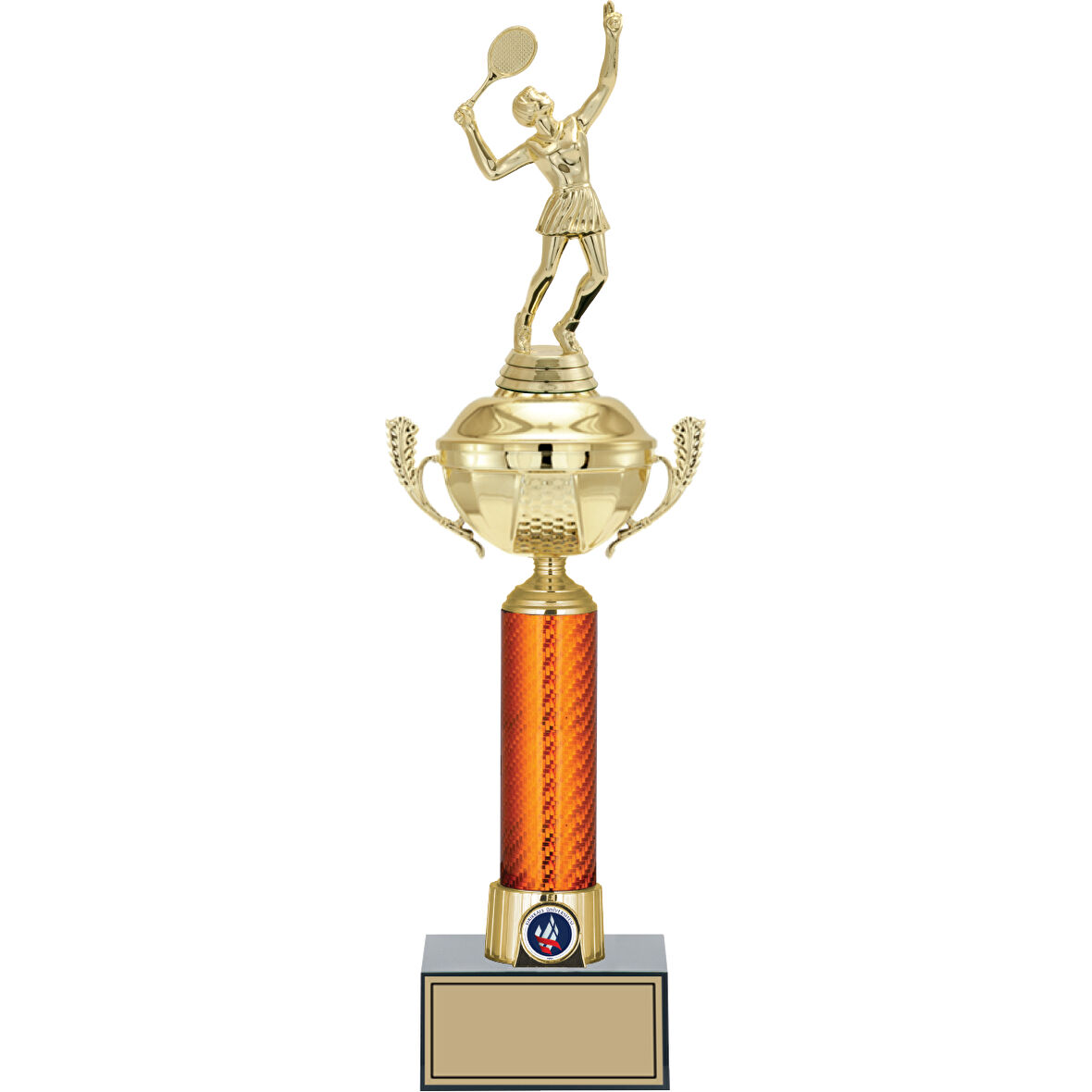 ODAK KUPA - Figürlü Kupalar - Tenis Kadın Figürlü Kupalar FG-056 A - 47 cm