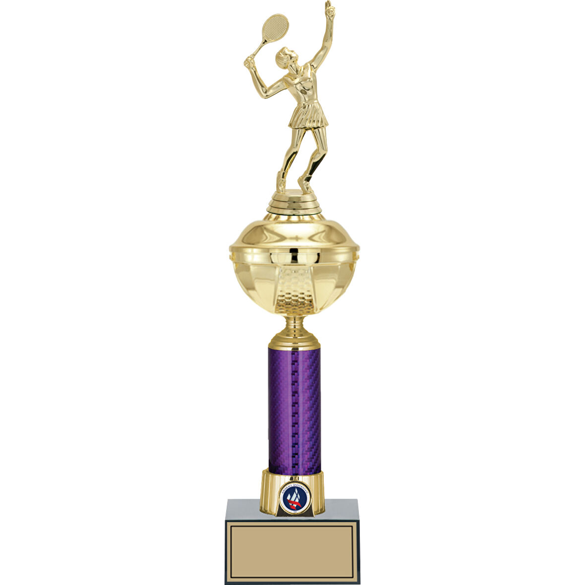 ODAK KUPA - Figürlü Kupalar - Tenis Kadın Figürlü Kupalar FG-059 B - 45 cm