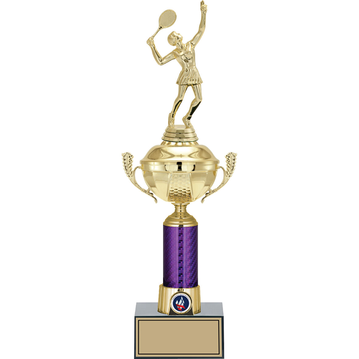 ODAK KUPA - Figürlü Kupalar - Tenis Kadın Figürlü Kupalar FG-060 C - 42 cm