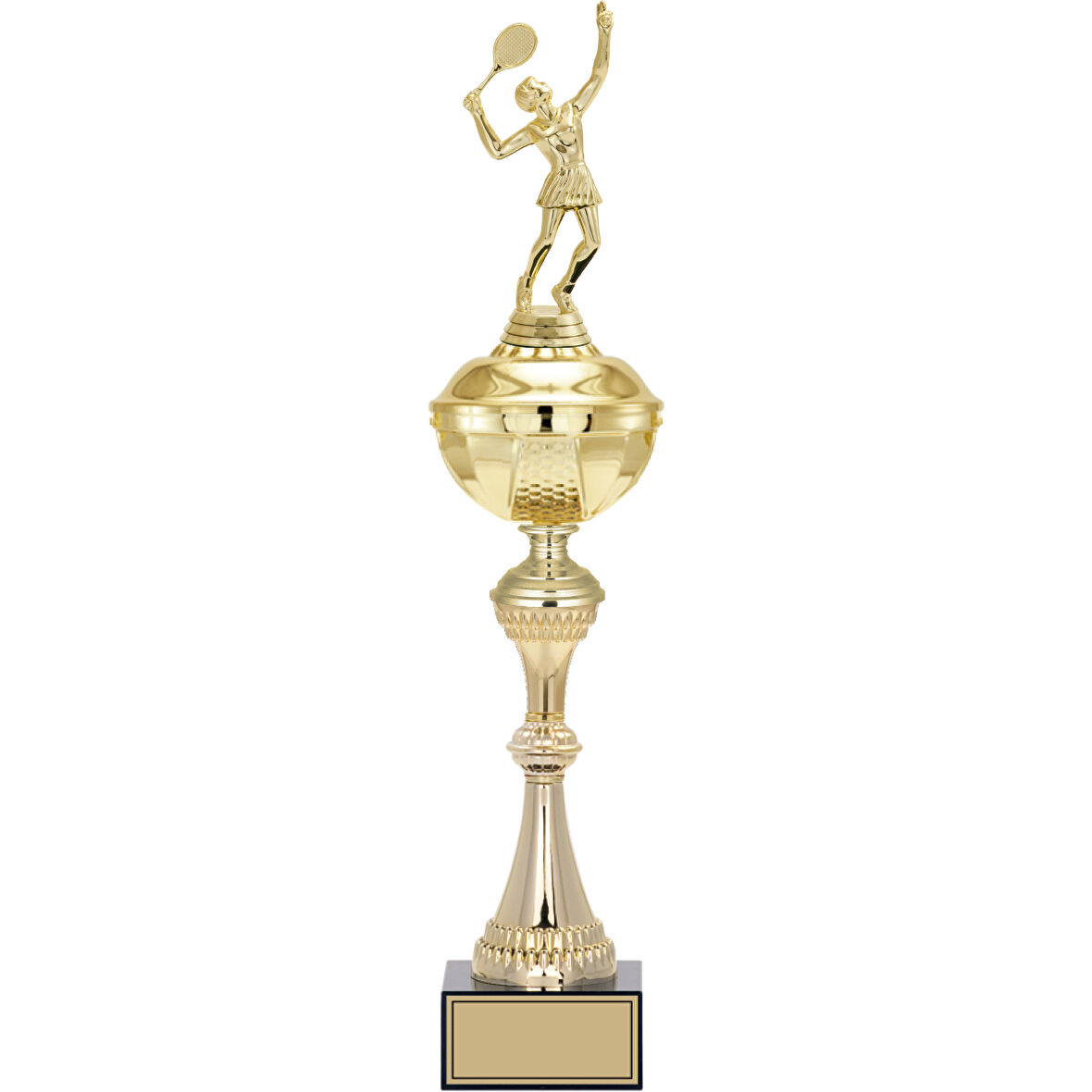 ODAK KUPA - Figürlü Kupalar - Tenis Kadın Figürlü Kupalar FG-061 A - 52 cm