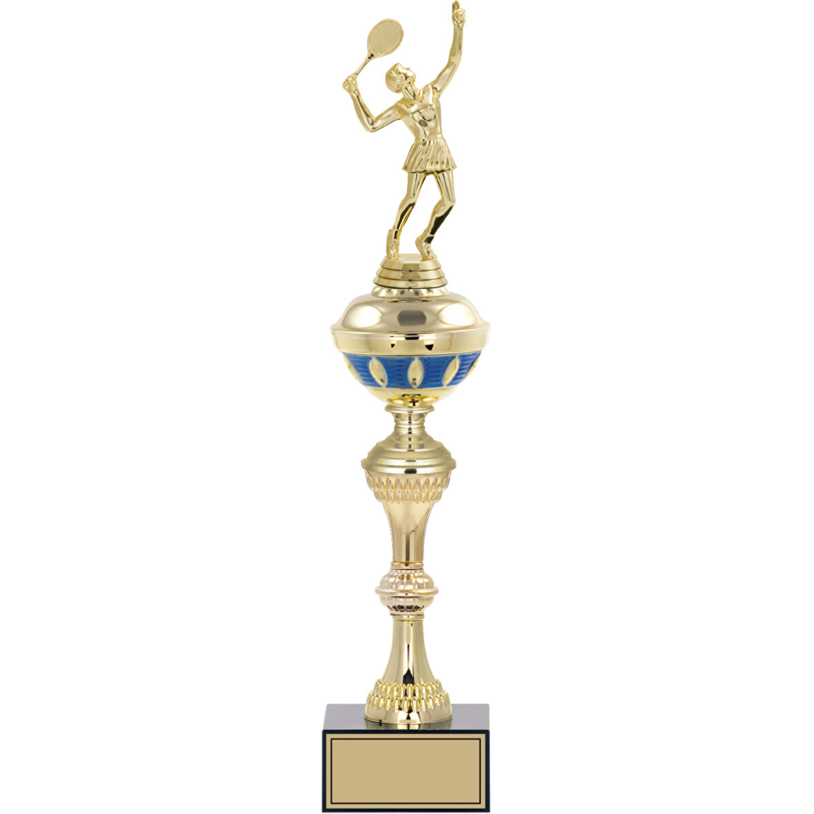 ODAK KUPA - Figürlü Kupalar - Tenis Kadın Figürlü Kupalar FG-063 C - 46 cm