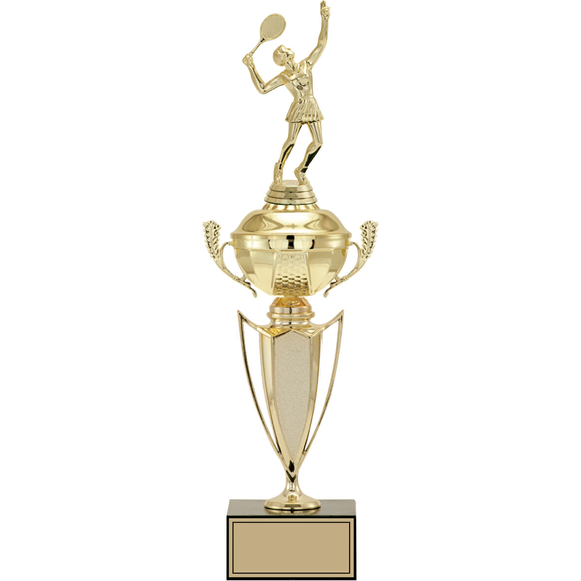 ODAK KUPA - Figürlü Kupalar - Tenis Kadın Figürlü Kupalar FG-068 B - 45 cm