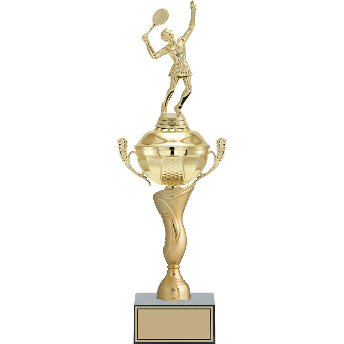 ODAK KUPA - Figürlü Kupalar - Tenis Kadın Figürlü Kupalar FG-070 C - 46 cm