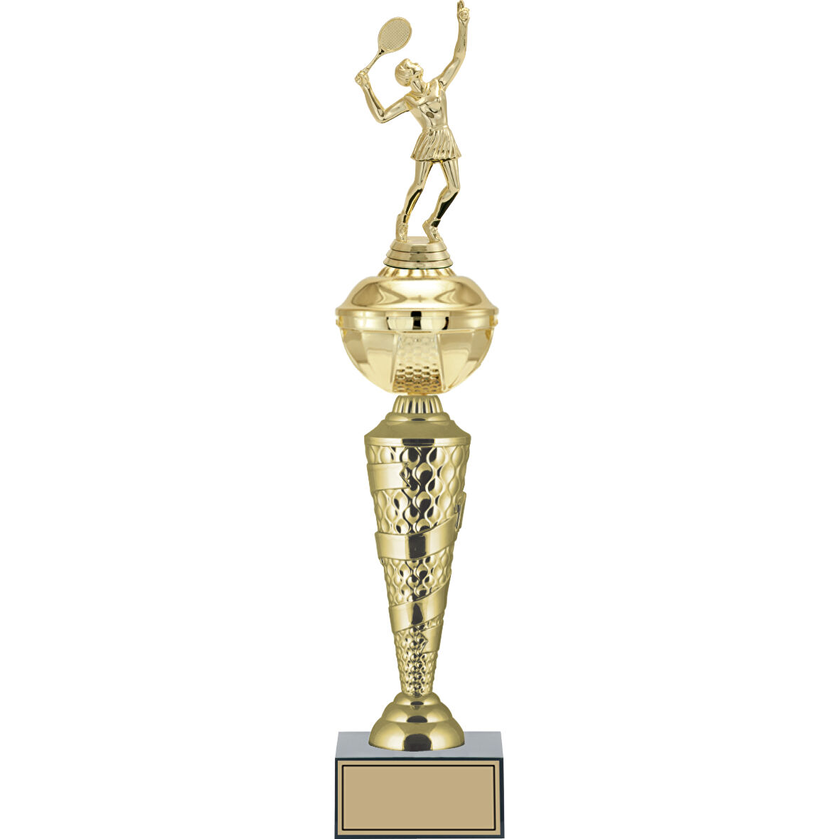 ODAK KUPA - Figürlü Kupalar - Tenis Kadın Figürlü Kupalar FG-075 B - 51 cm