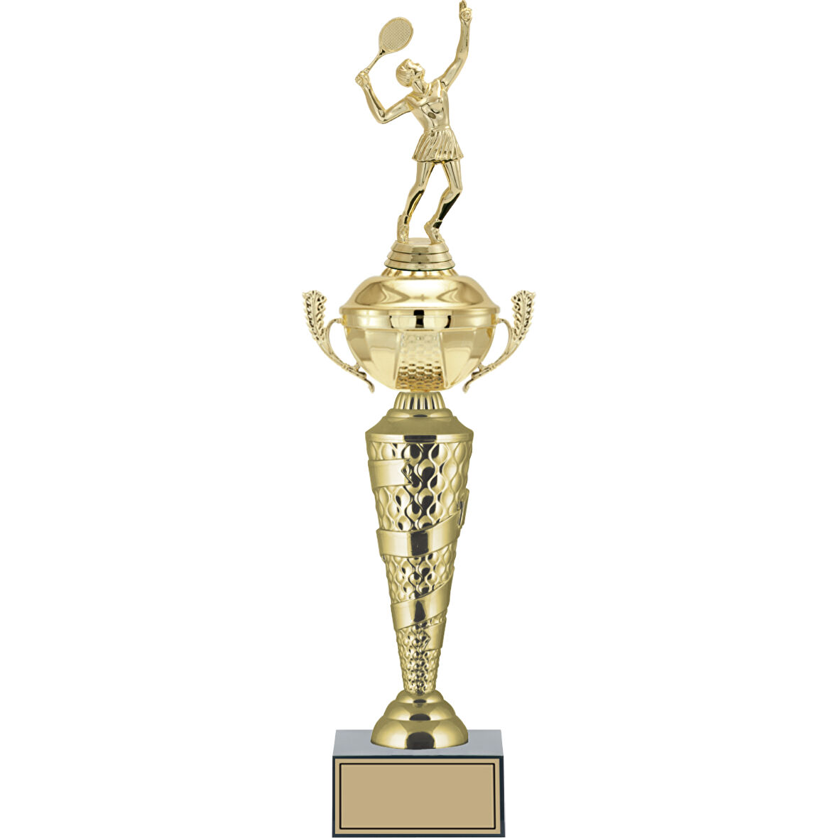 ODAK KUPA - Figürlü Kupalar - Tenis Kadın Figürlü Kupalar FG-076 B - 51 cm